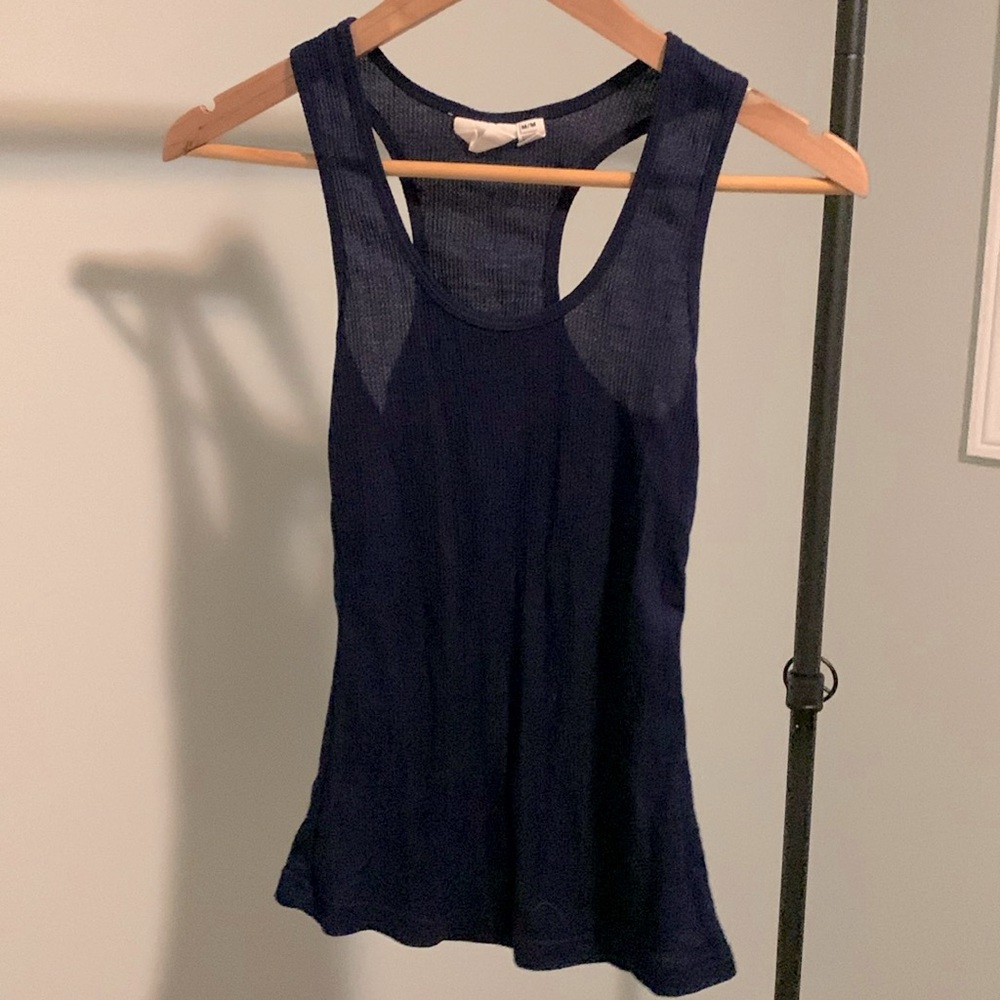 Urban Behaviour Purple Sheer Tank Top, Size M